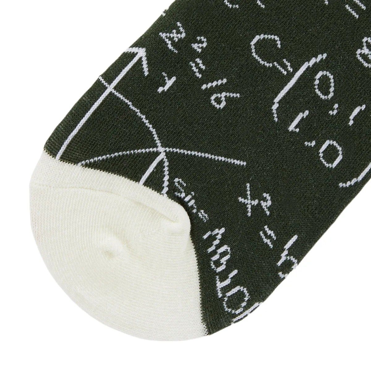 Equation Printed Ankle Socks