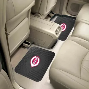 Fanmats Cincinnati Reds Back Seat Car Utility Mats - 2 Piece Set