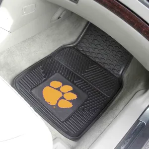 Fanmats Clemson Tigers Heavy Duty Car Mat Set - 2 Pieces