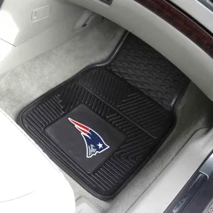 Fanmats New England Patriots Heavy Duty Car Mat Set - 2 Pieces