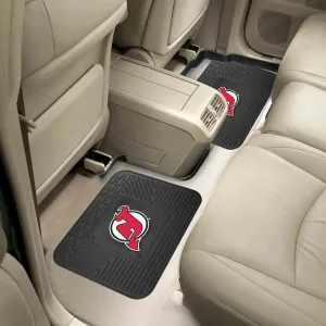 Fanmats New Jersey Devils Back Seat Car Utility Mats - 2 Piece Set