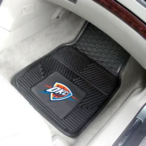 Fanmats Oklahoma City Thunder Heavy Duty Car Mat Set - 2 Pieces