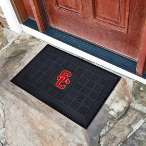 Fanmats Southern California Trojans Heavy Duty Vinyl Medallion Door Mat - 19.5" x 31"