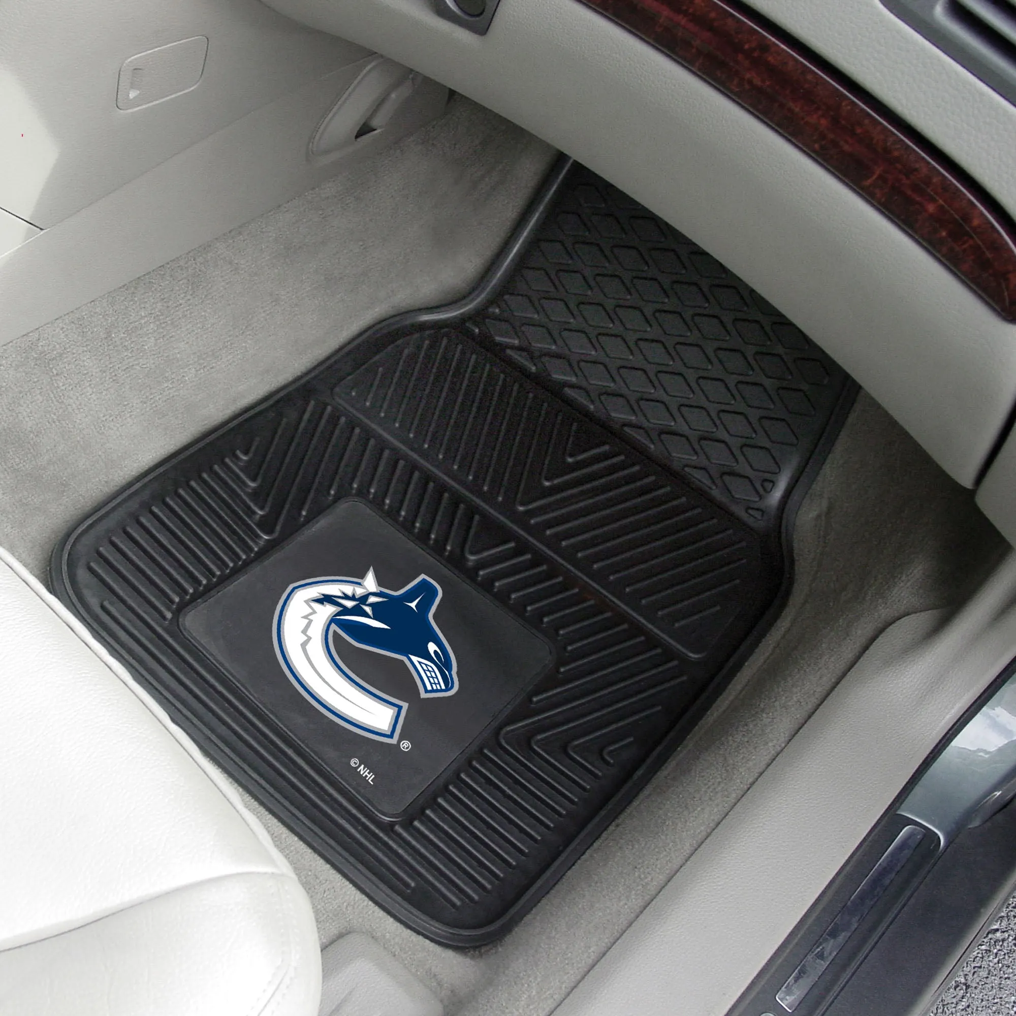 Fanmats Vancouver Canucks Heavy Duty Car Mat Set - 2 Pieces