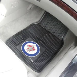 Fanmats Winnipeg Jets Heavy Duty Car Mat Set - 2 Pieces