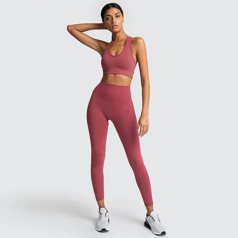 Fitness High Waist Tight Sportswear suit