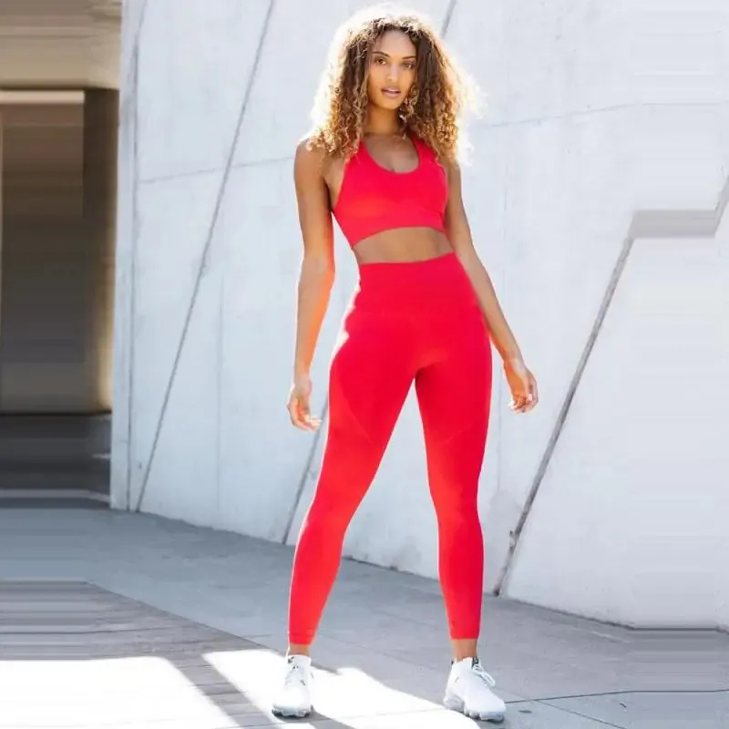 Fitness High Waist Tight Sportswear suit