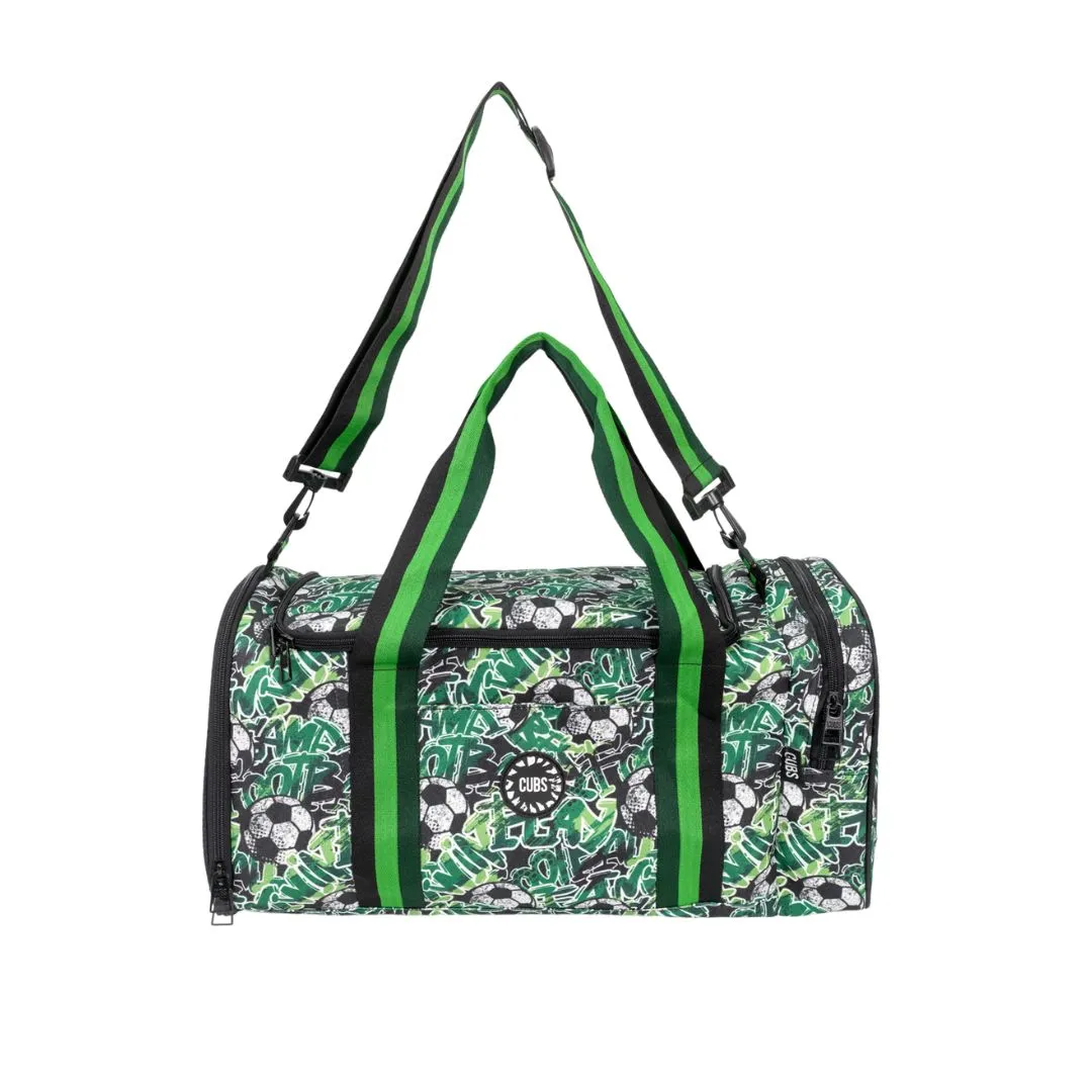 Football Green Duffle bag