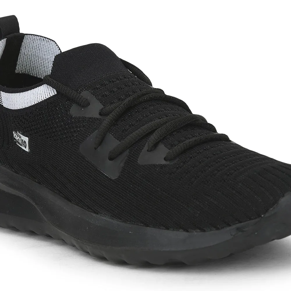 Force 10 Sports Lacing Shoes For Men (Black) DENVER-E By Liberty