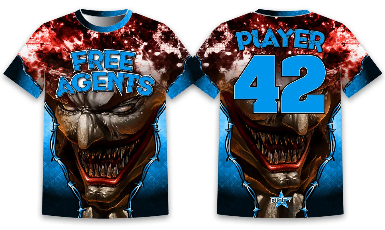 Free Agents - Custom Full-Dye Jersey