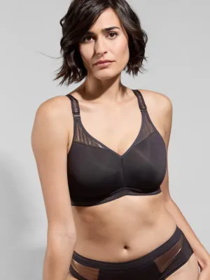 Gris Intense Initiale Sports Bra