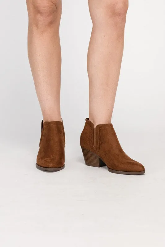 Gwen Suede Ankle Boots