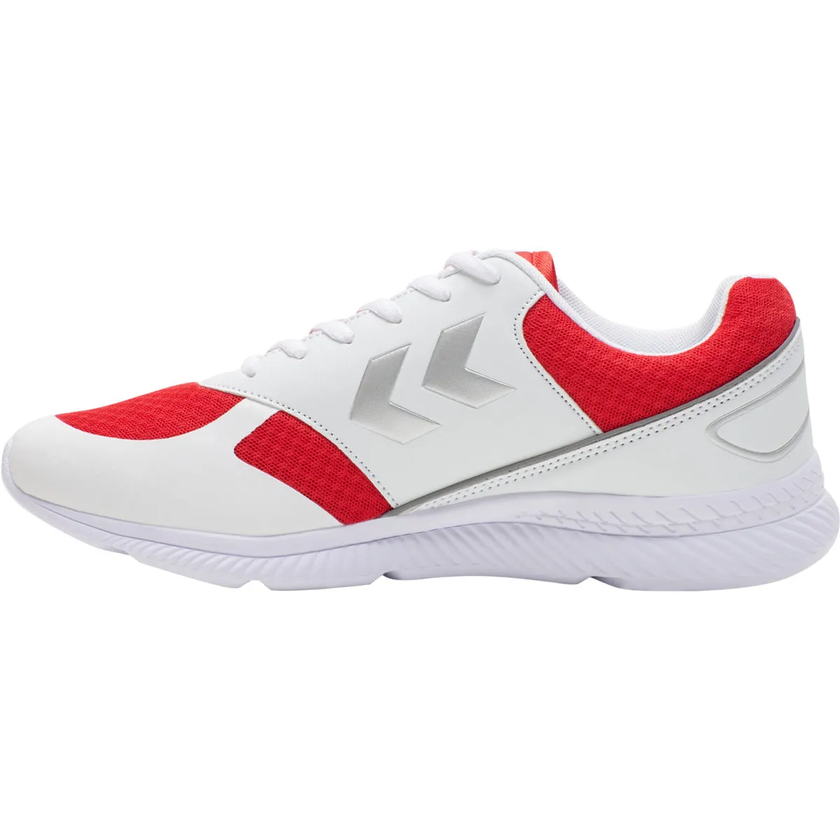 Handewitt Men White & Red Training Shoes