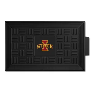 Iowa State Cyclones Heavy Duty Vinyl Medallion Door Mat - 19.5in. x 31in.