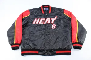 JH Design Miami Heats LeBron James Bomber Jacket