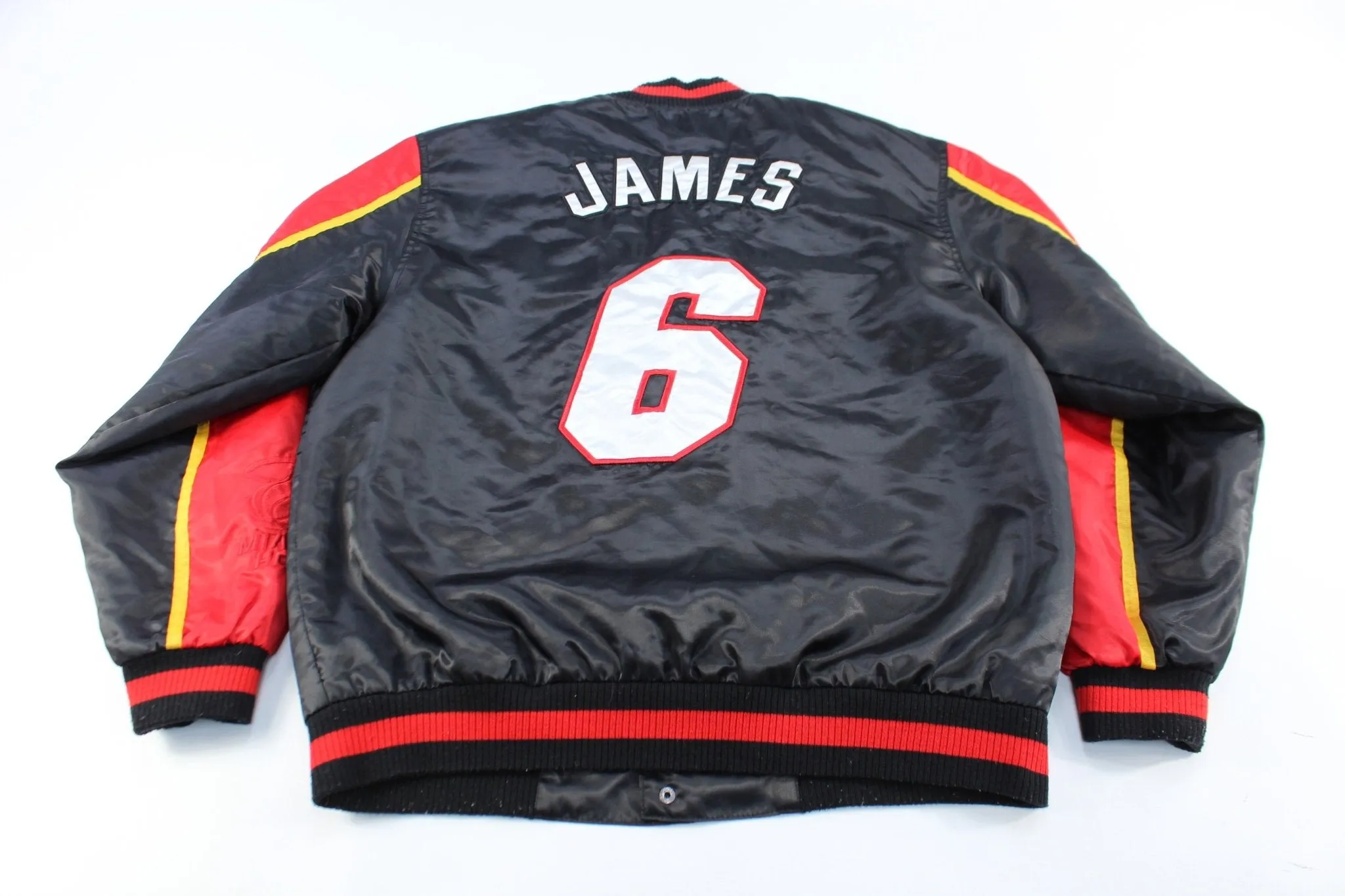 JH Design Miami Heats LeBron James Bomber Jacket