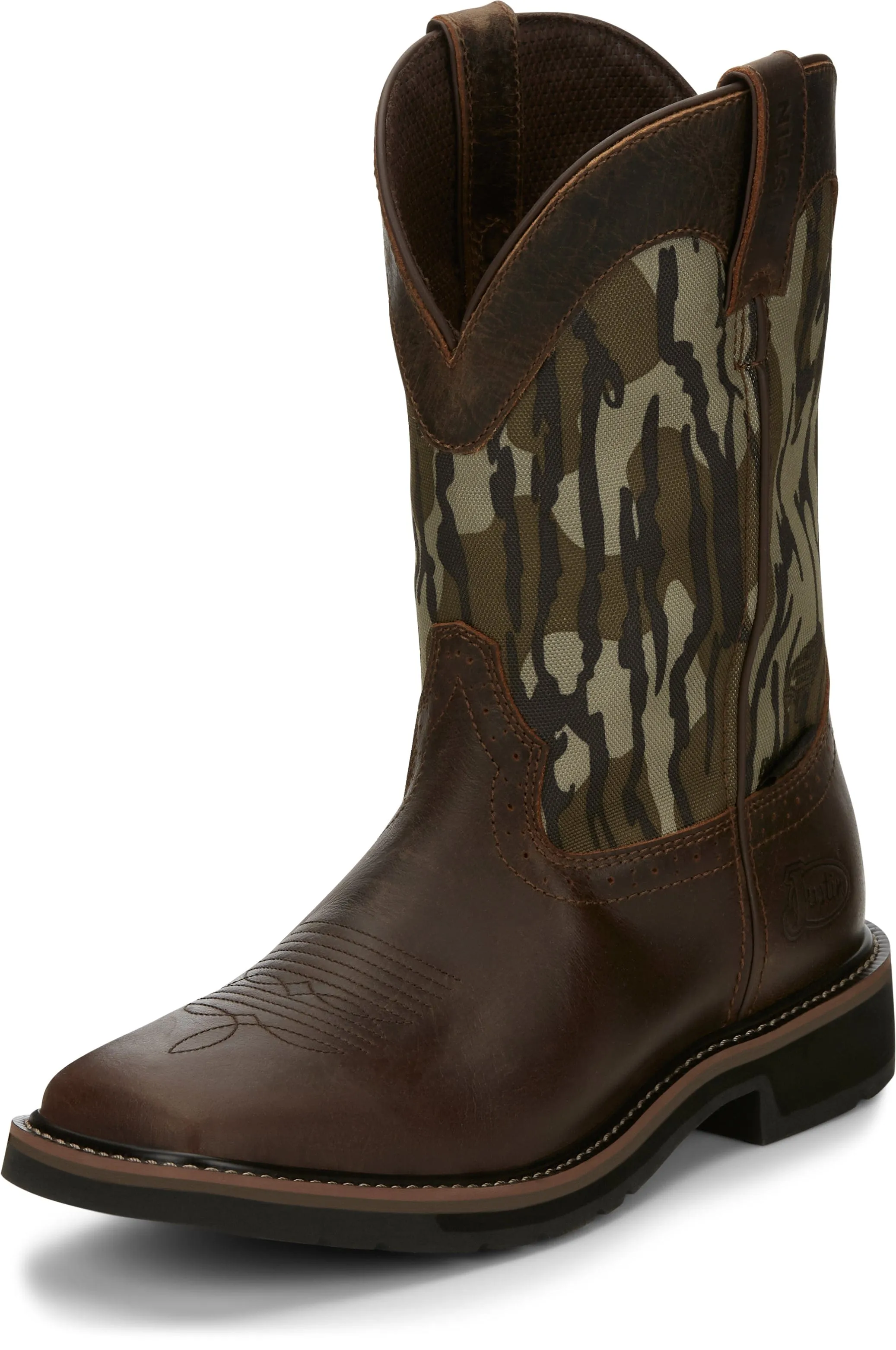 Justin Men's Trekker Antique Brown Waterproof Work Boot SE4420