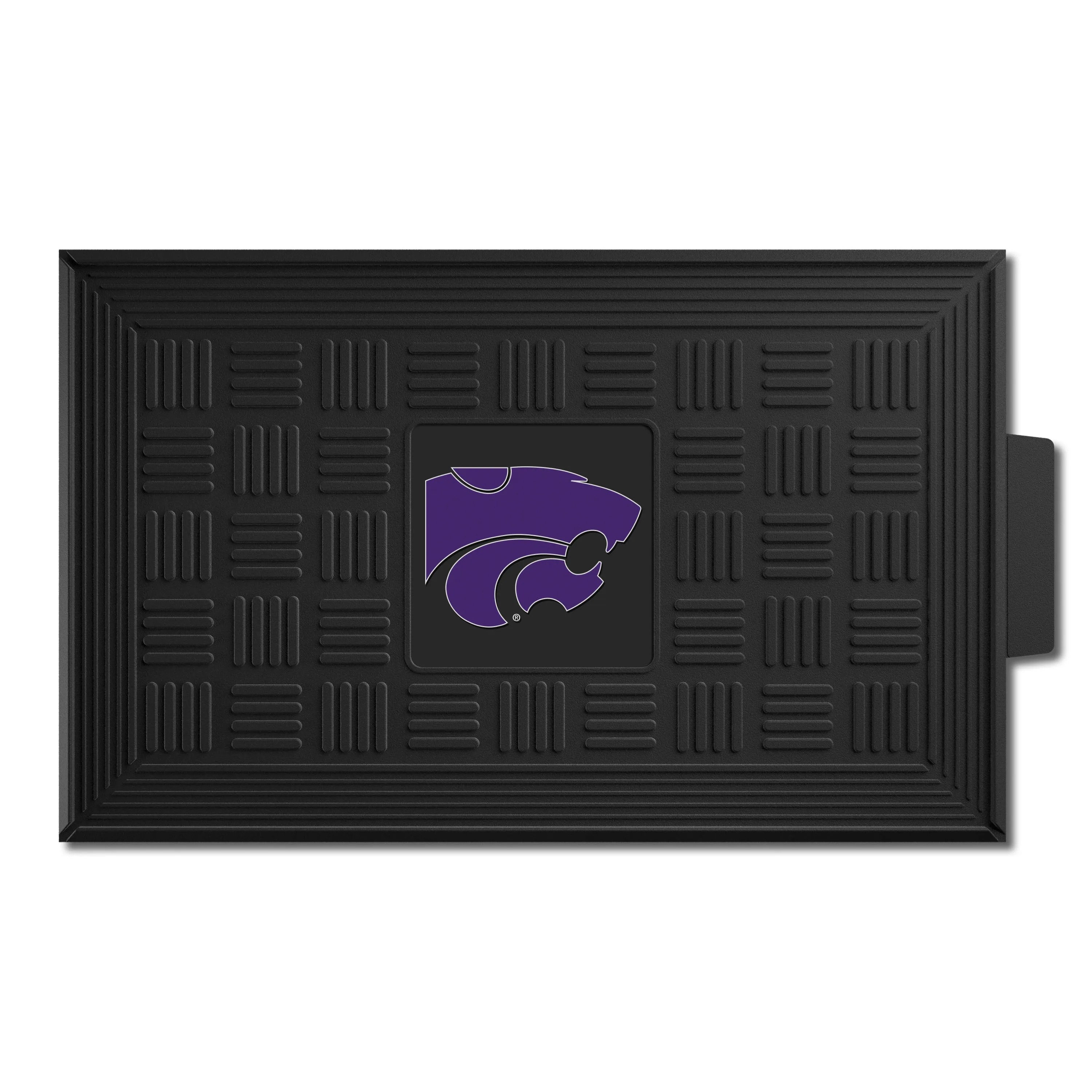 Kansas State Wildcats Heavy Duty Vinyl Medallion Door Mat - 19.5in. x 31in.