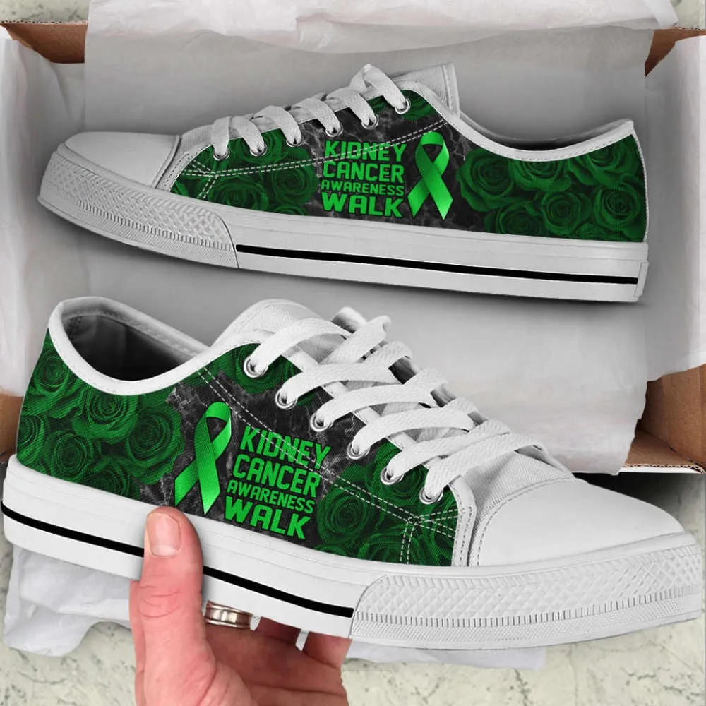 Kidney Cancer Shoes Awareness Walk Low Top Shoes Canvas Shoes, Best Canvas Shoes, Low Top Sneaker