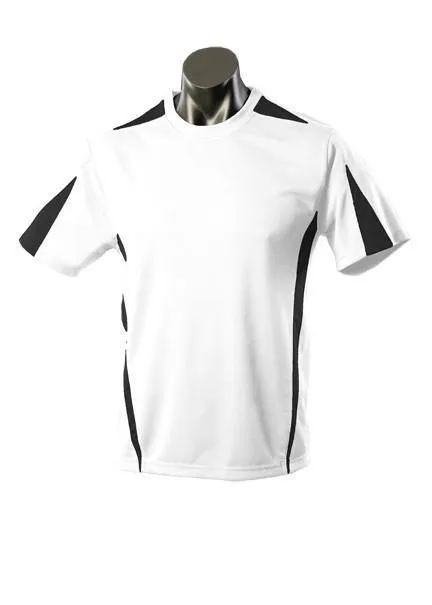 Kids Eureka Sports Tee - White/Black