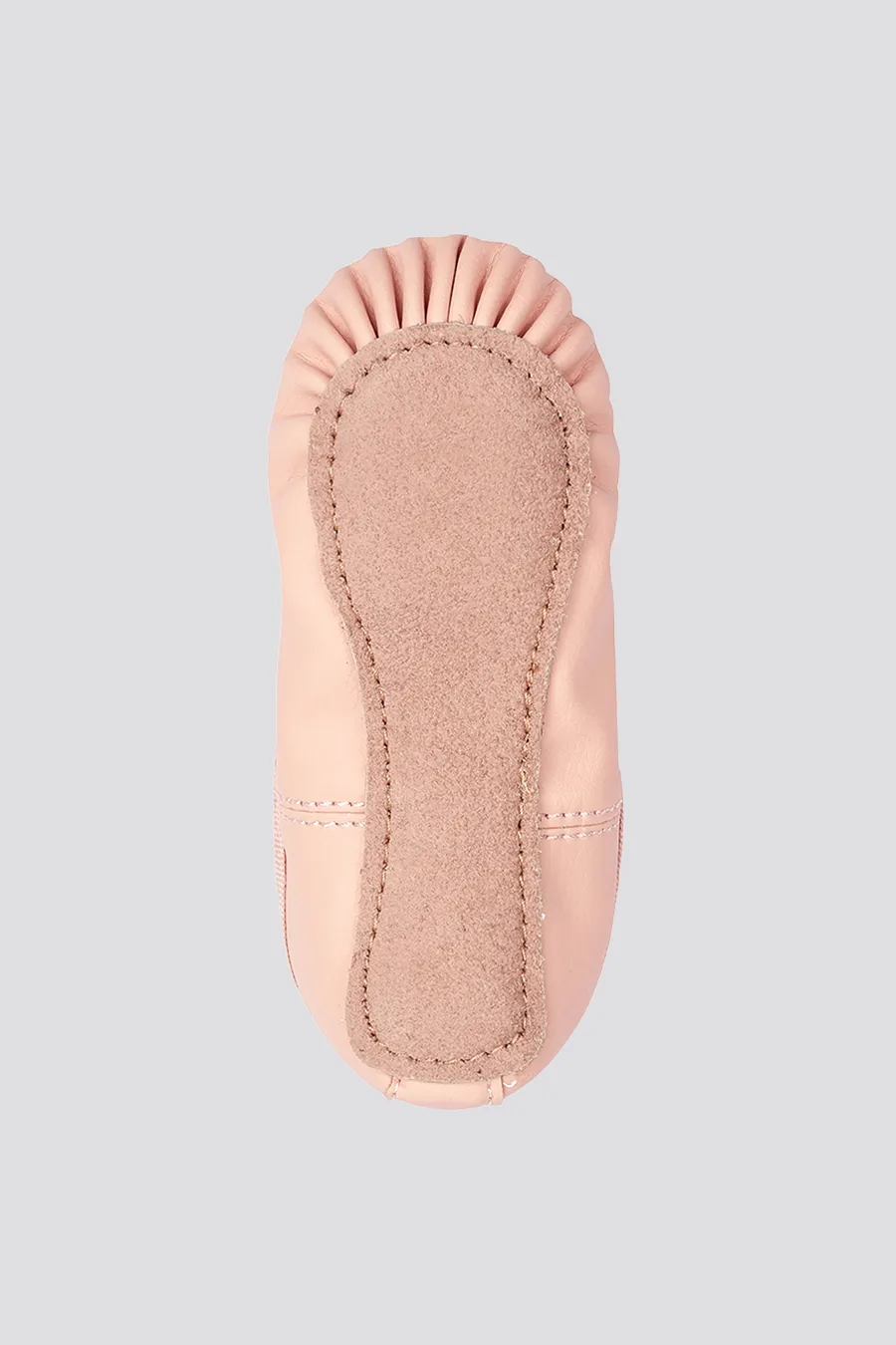 Kids PU Leather Ballet Shoes (Full Sole, With Lace)