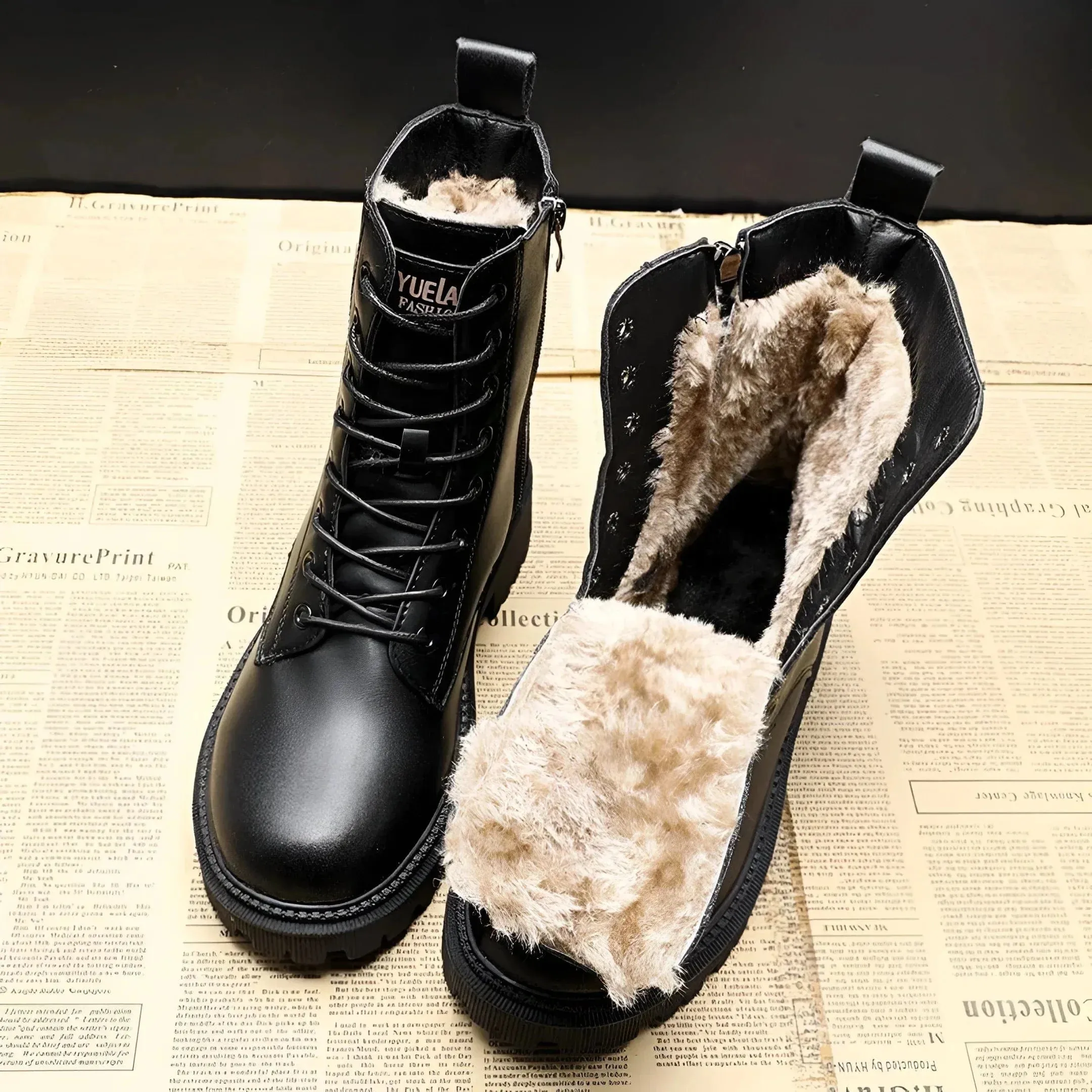 Lara | Fluffy &amp; Soft Winter Boots