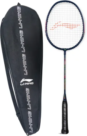 Li-Ning Mega Power 8 Strung Badminton Racquet (Blue)