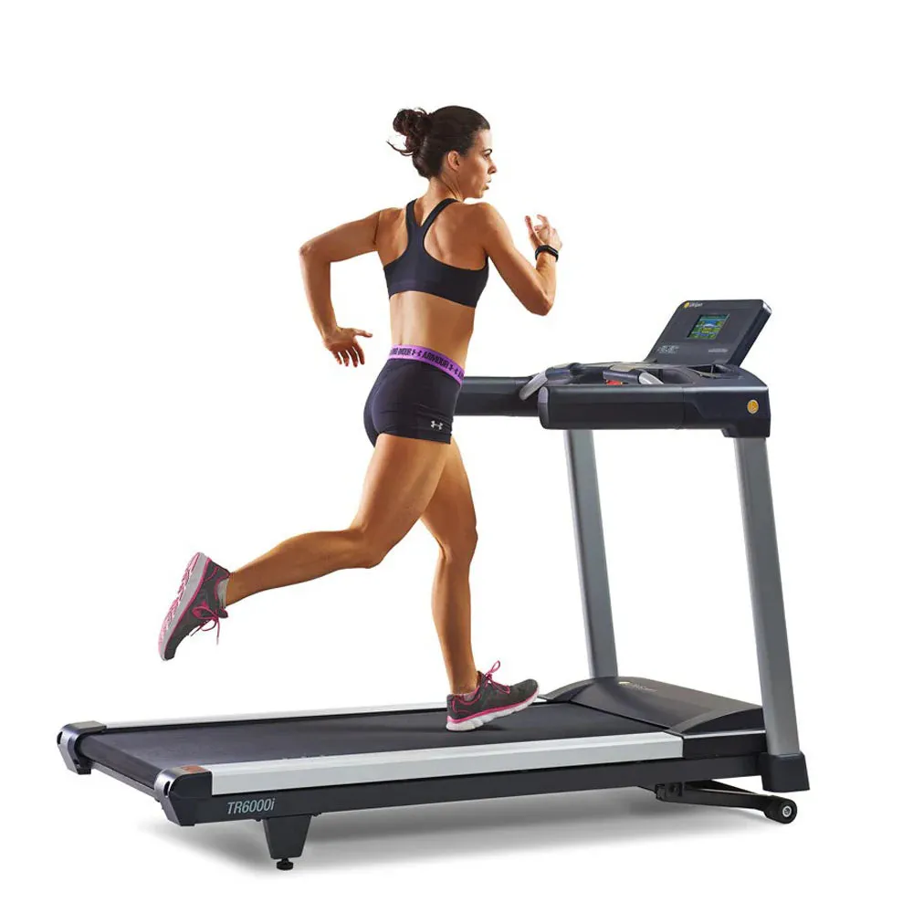 LifeSpan Fitness Light-Commercial Treadmill TR6000iT, strong 3.5 HP AC-motor