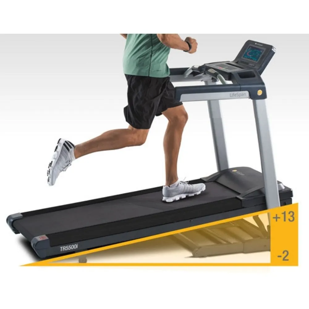 LifeSpan Fitness TR5500iM Folding Treadmill