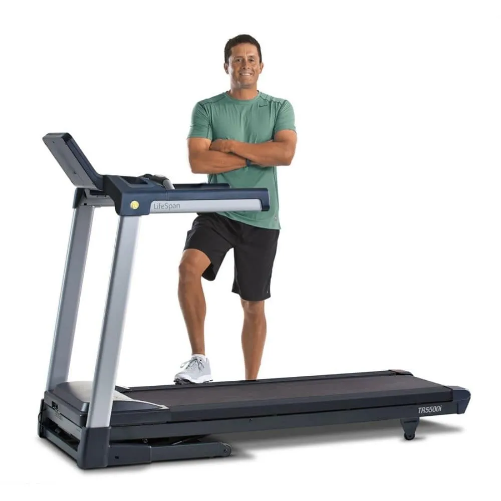 LifeSpan Fitness TR5500iM Folding Treadmill