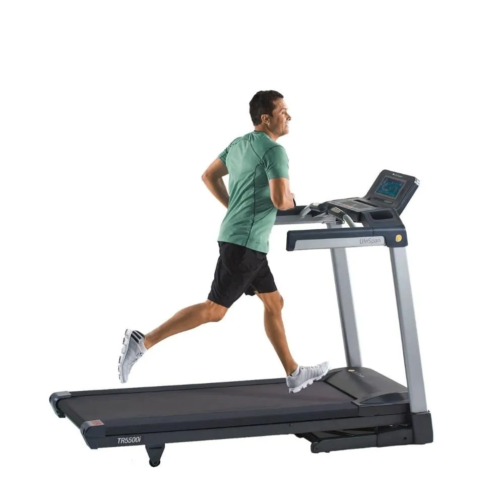 LifeSpan Fitness TR5500iM Folding Treadmill