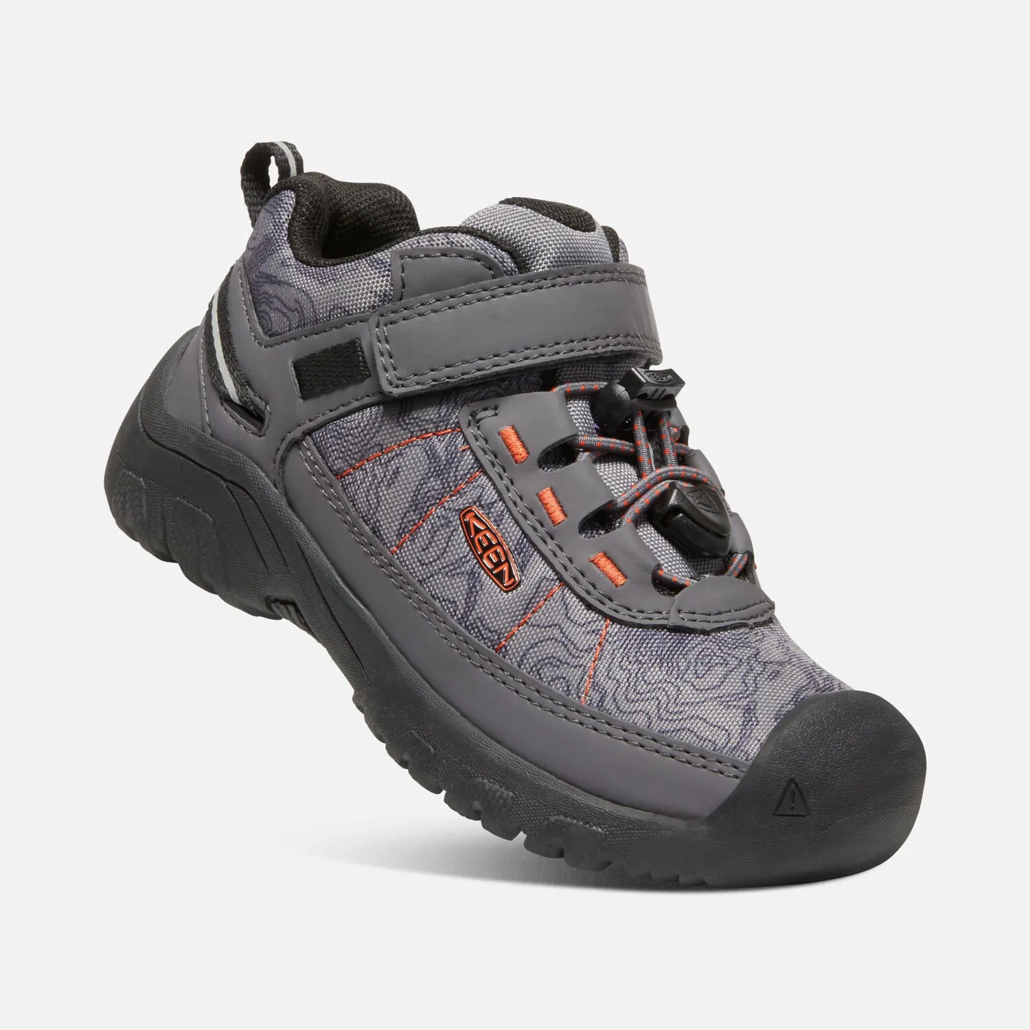 Little Kids Keen Targhee Sport Vent Shoe Color: Magnet/Scarlet Ibis