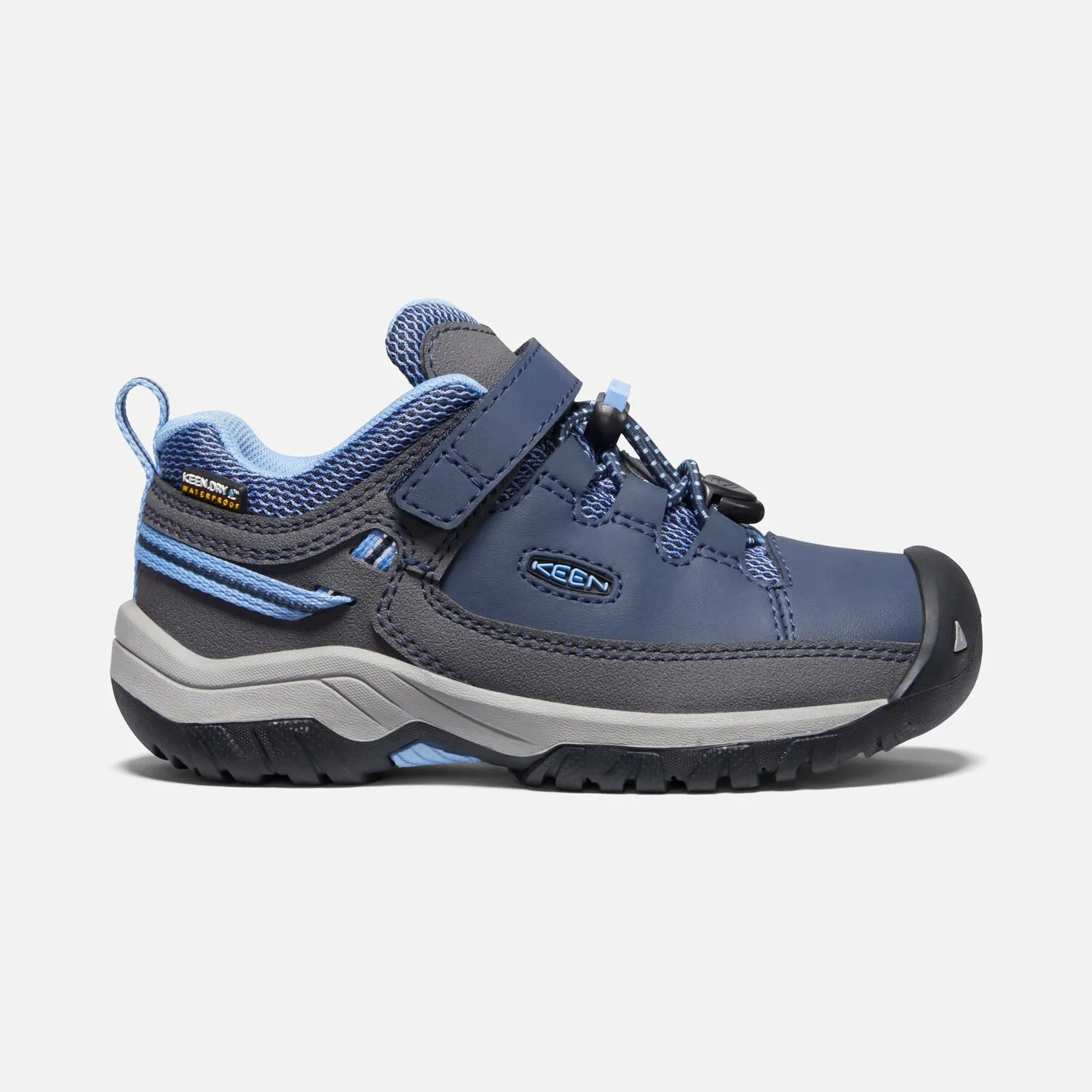 Little Kid's Targhee Waterproof Shoe Color: Blue Nights / Della Blue