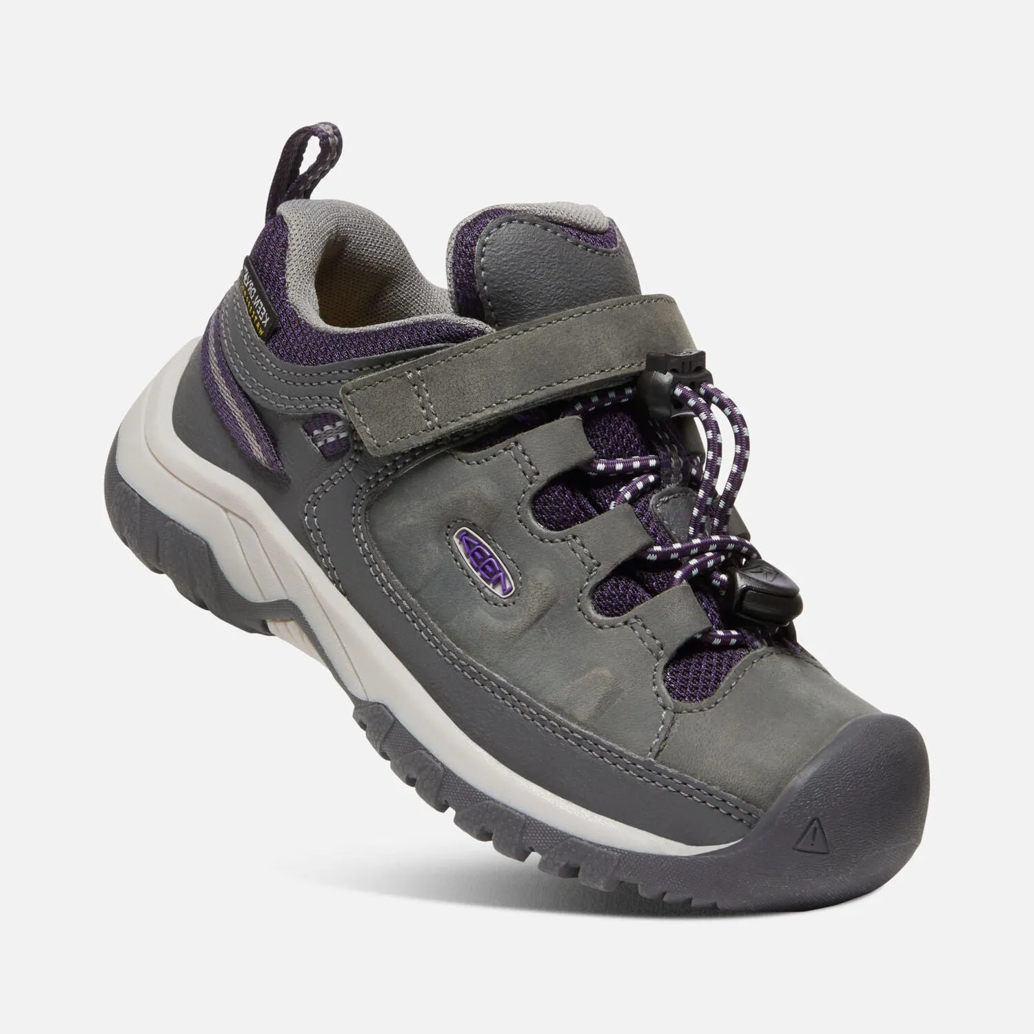 Little Kid's Targhee Waterproof Shoe Color: Magnet/ Tillandsia Purple