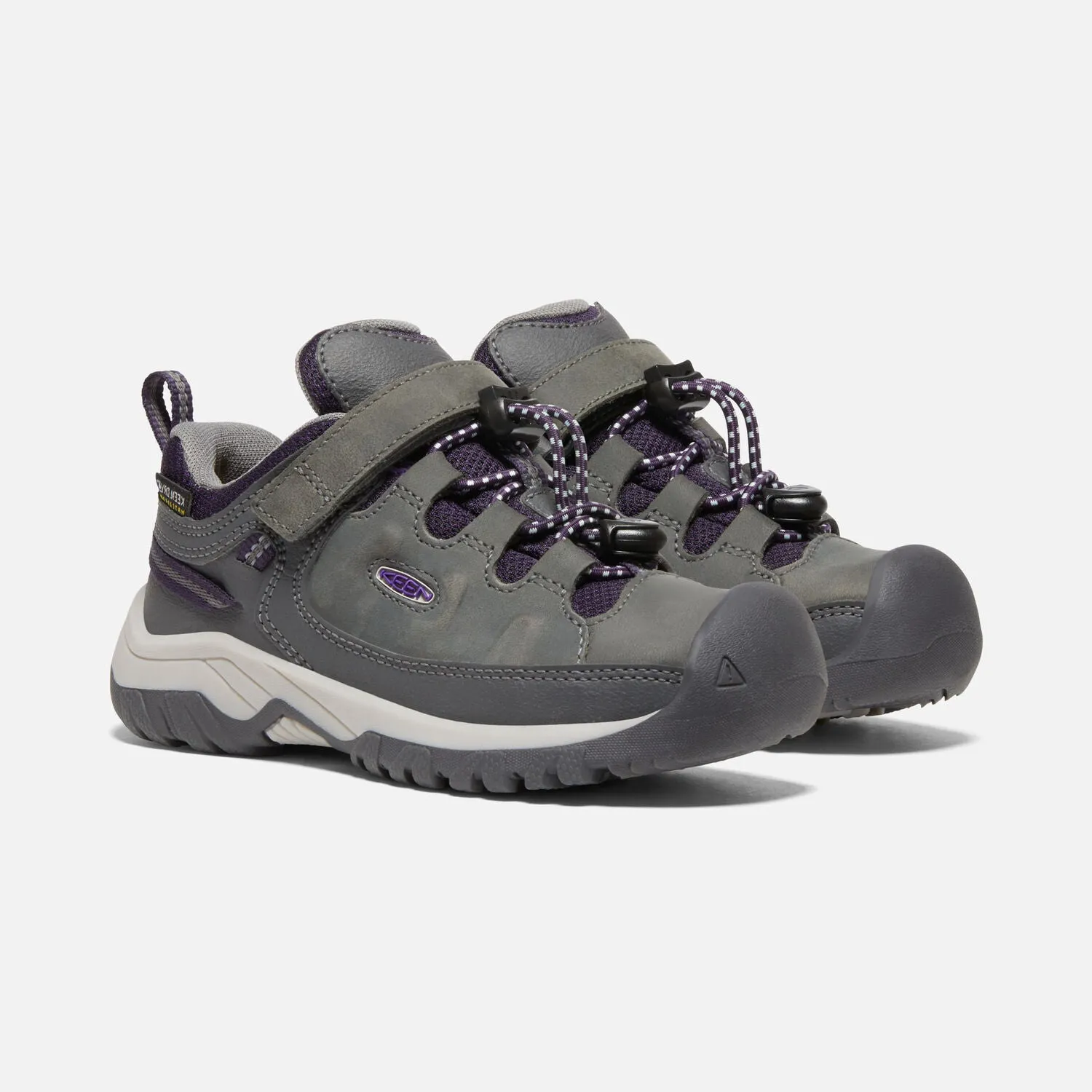 Little Kid's Targhee Waterproof Shoe Color: Magnet/ Tillandsia Purple