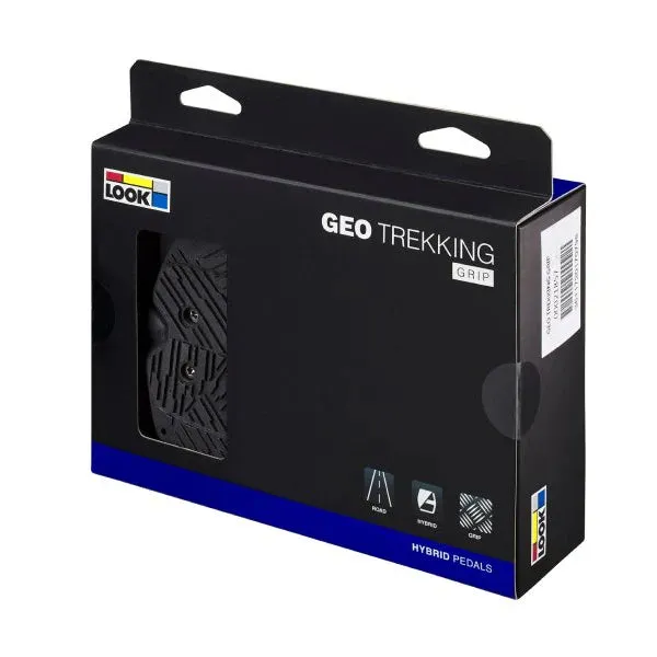 Look Geo Trekking Grip Hybrid Pedals with Cleats - Black