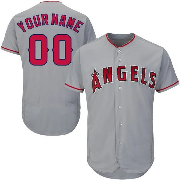 Los Angeles Angels Customizable Pro Style Baseball Jersey - 2 Styles Available