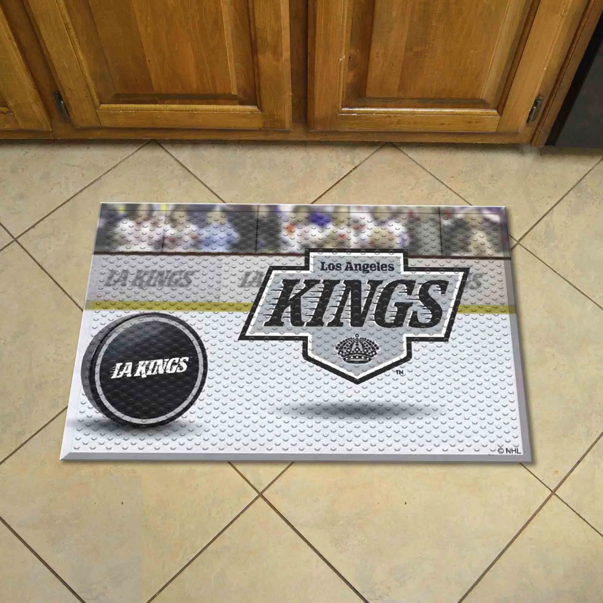 Los Angeles Kings Rubber Scraper Door Mat