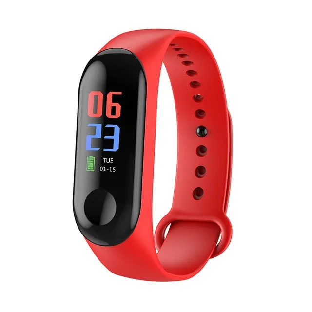 M3 Smart sports watch Heart Rate Blood Pressure Monitor Fitness Tracker Pedometer Watch