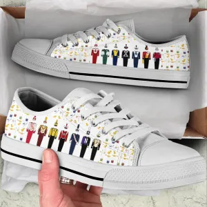 Marching Band People Low Top - Fashion Casual Shoes, Canvas Shoes Design, Low Top Sneaker