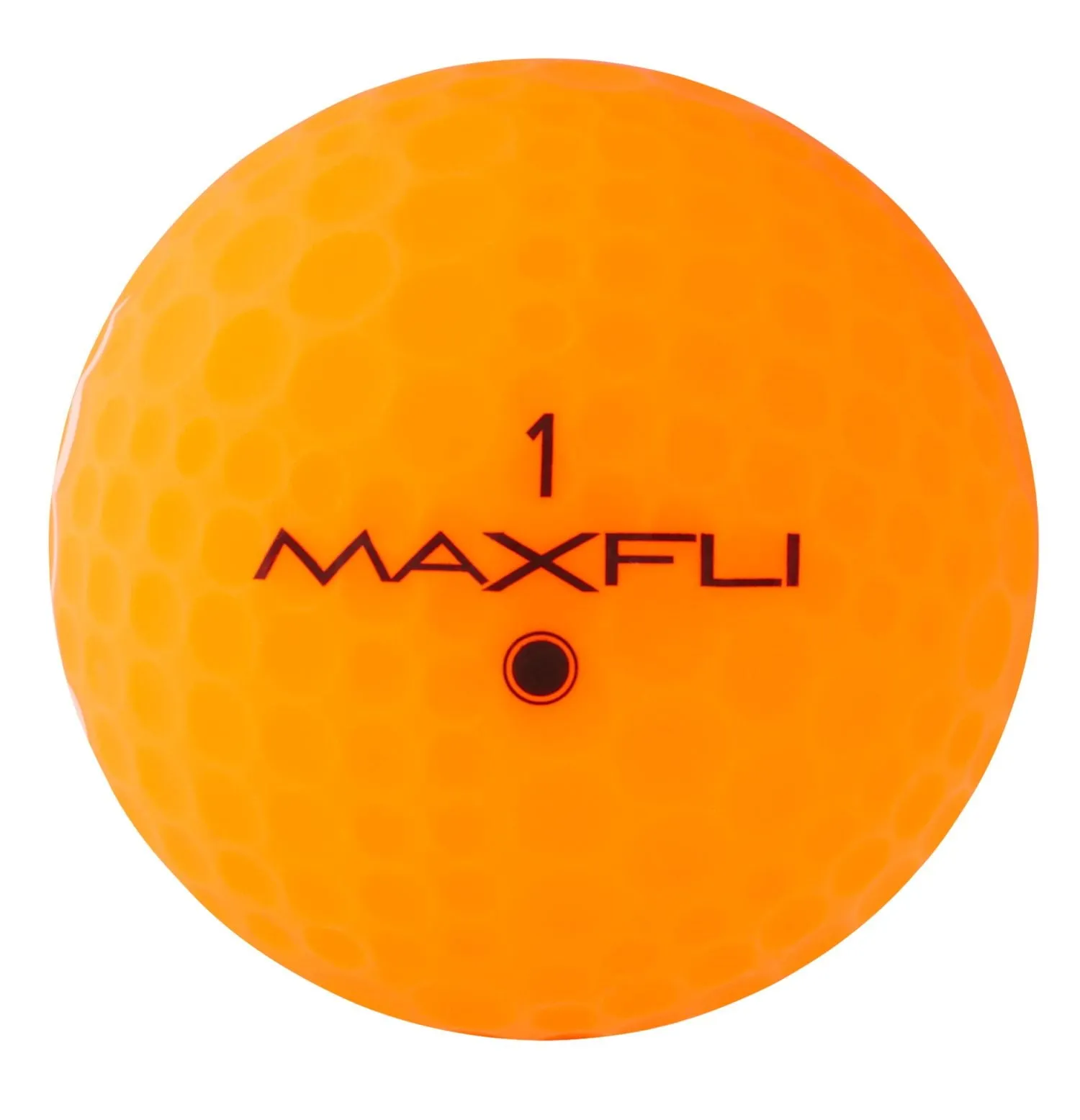 Maxfli 2023 Straightfli Matte Orange Golf Balls