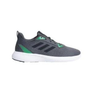 Men's Adi Accelate Running Shoe (Grey Six/Core Black/Green)