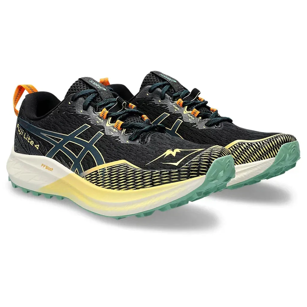 Men's Asics Fuji Lite 4 Black/Magnetic Blue