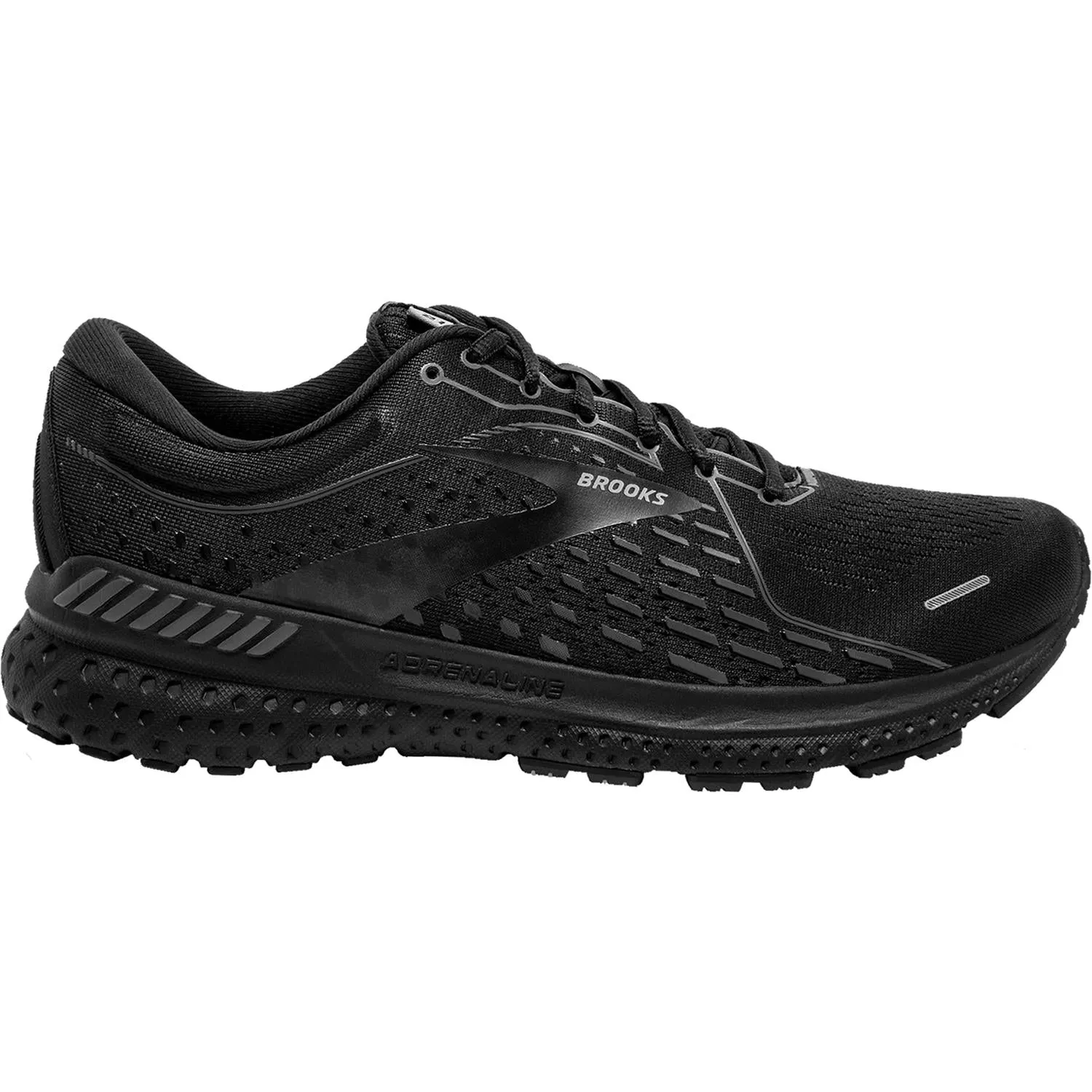 Men's Brooks Adrenaline GTS 21 Black/Black/ Ebony Mesh