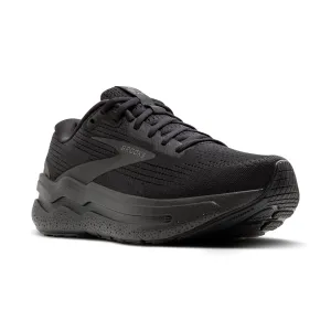 Men's Brooks Ghost Max 2 Color: Black/Black/Ebony (WIDE WIDTH)