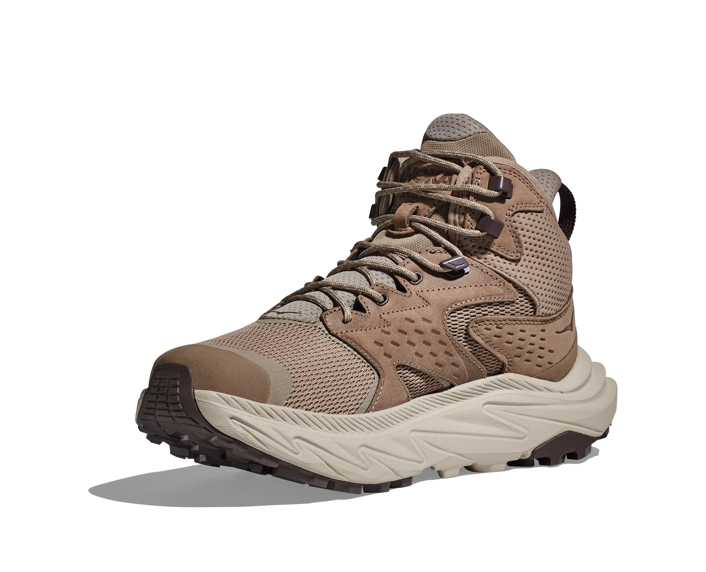 Men's Hoka Anacapa 2 Mid GTX Color: Dune / Oxford Tan