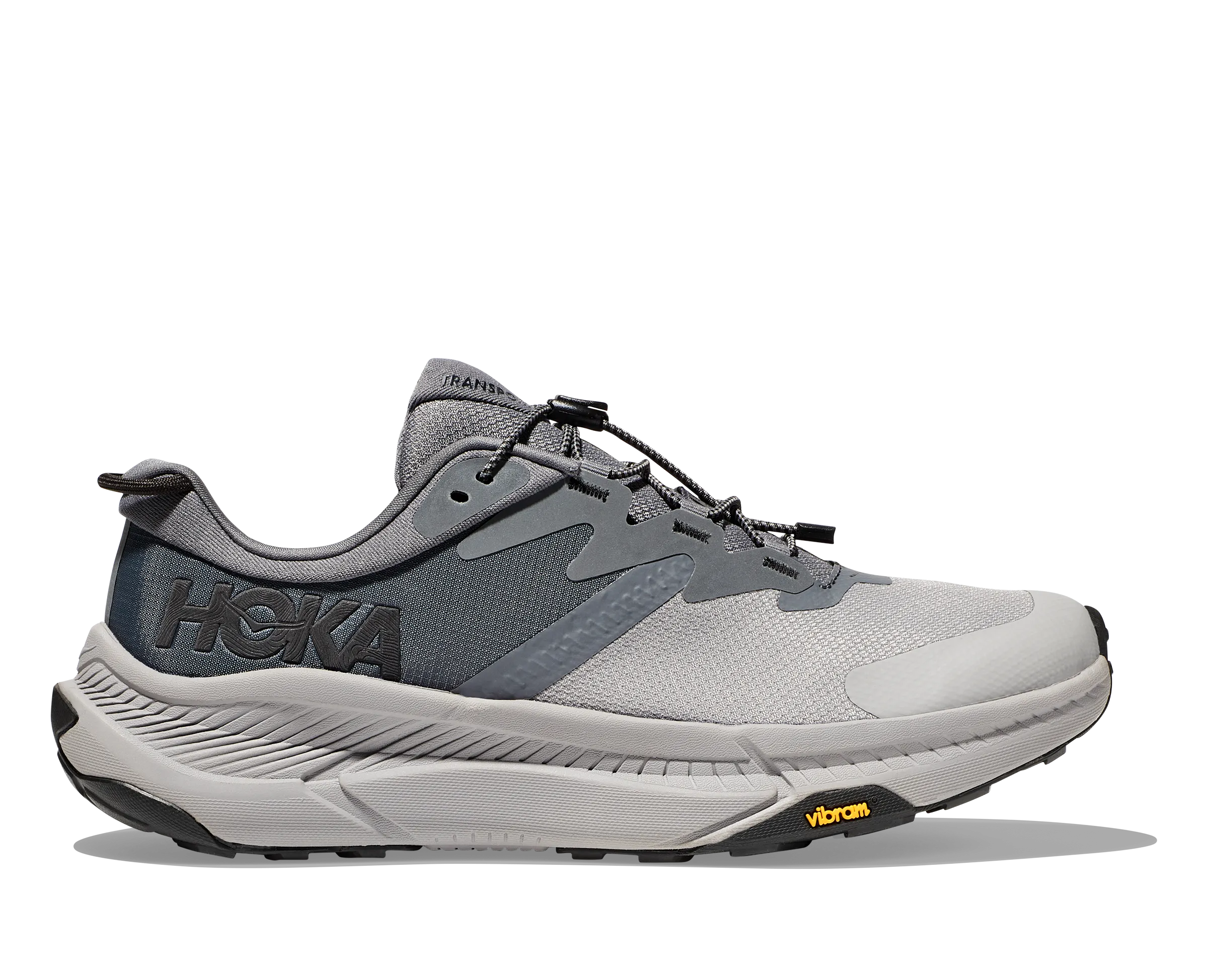 Men's Hoka One One Transport Color: Castlerock/Black