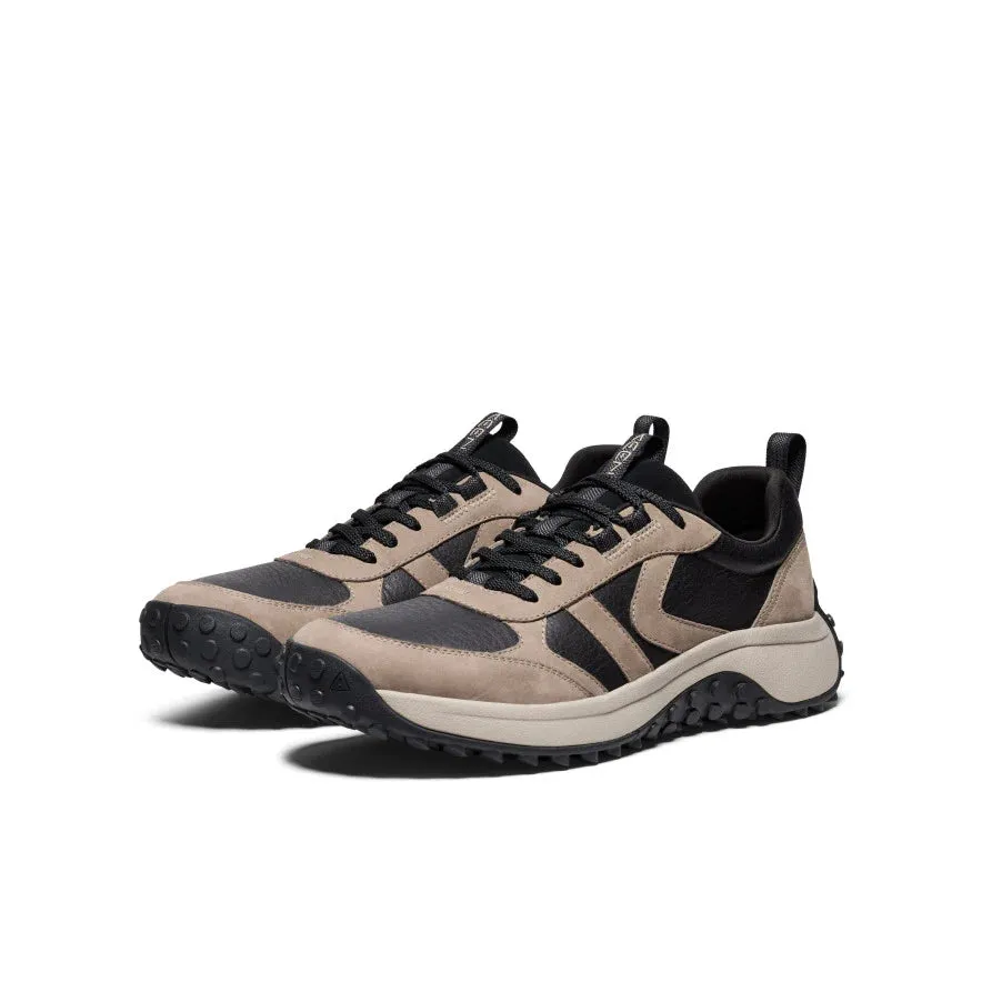 Men's Keen KS86 Leather Sneaker Color: Brindle / Plaza Taupe