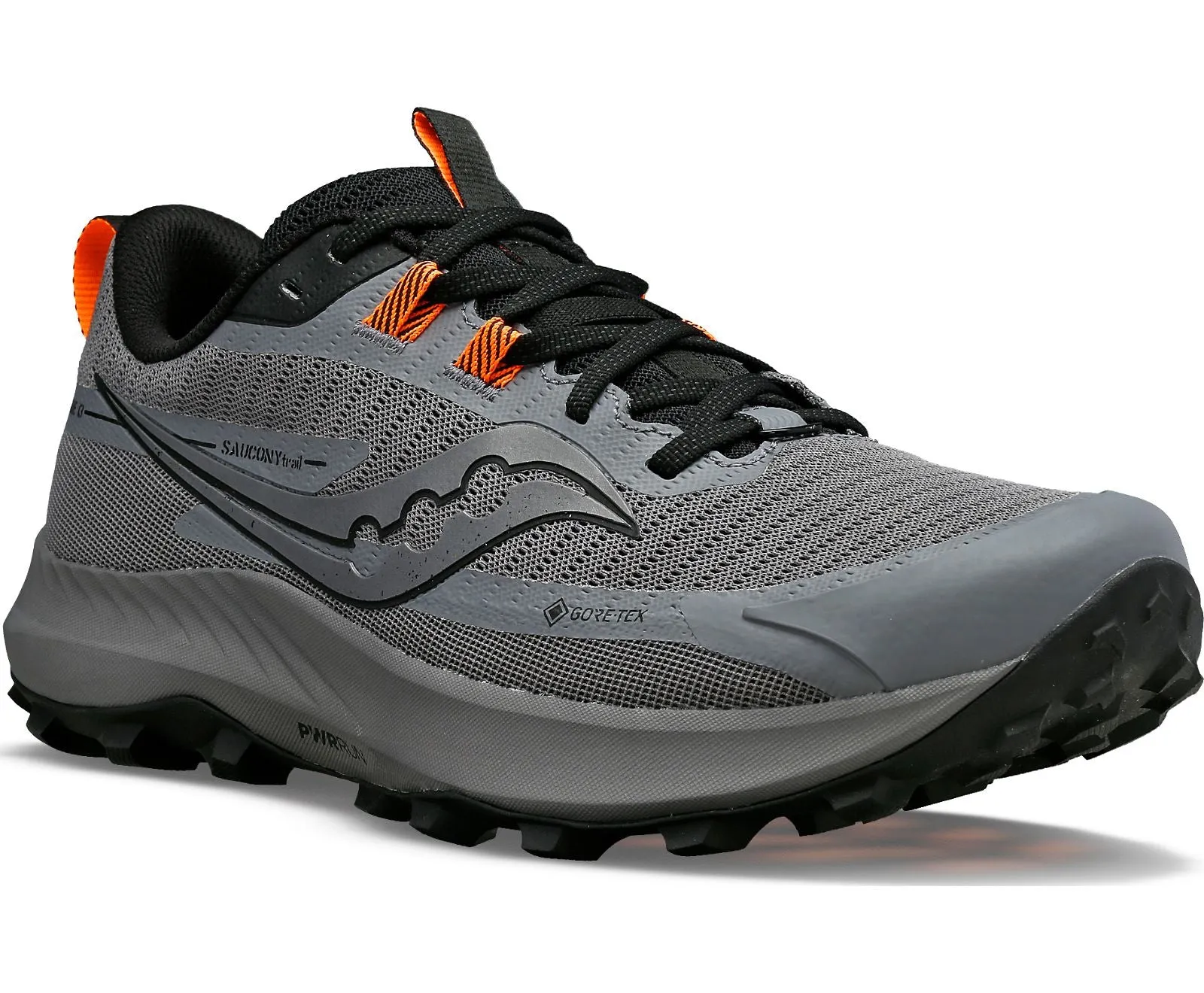 Men's Saucony Peregrine 13 GTX Color: Gravel | Black