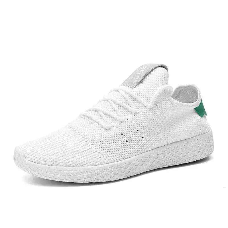 Men's Sports Shoes White Shoes Canvas Shoes Net